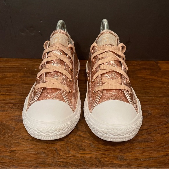 Converse All Star Low Pink Glitter - Picture 2 of 7